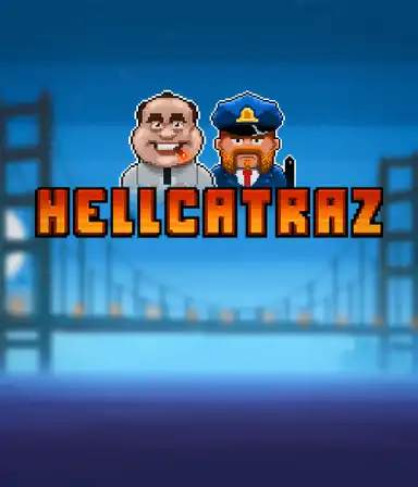 Captura de tela cativante de o jogo Hellcatraz da Relax Gaming, apresentando gráficos coloridos e mecânicas de jogo únicas. Viva o aventura dos jogos temáticos de prisão apresentando símbolos como guardas, prisioneiros e chaves.